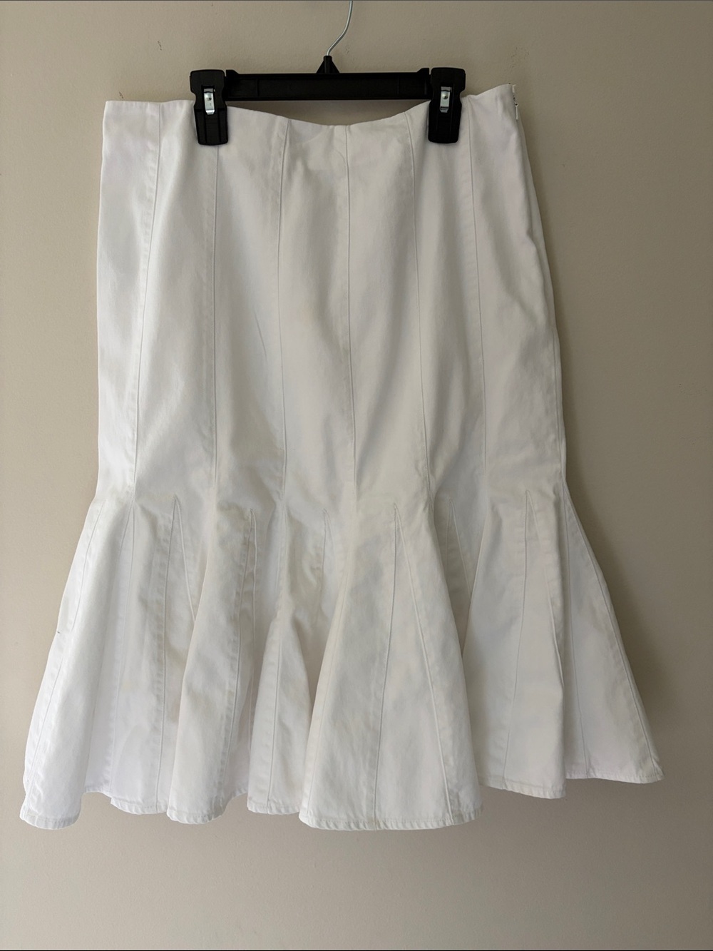 Vintage Ralph Lauren Jeans co Denim Flared Midi Skirt— EUC — Size 6 - Picture 2 of 7